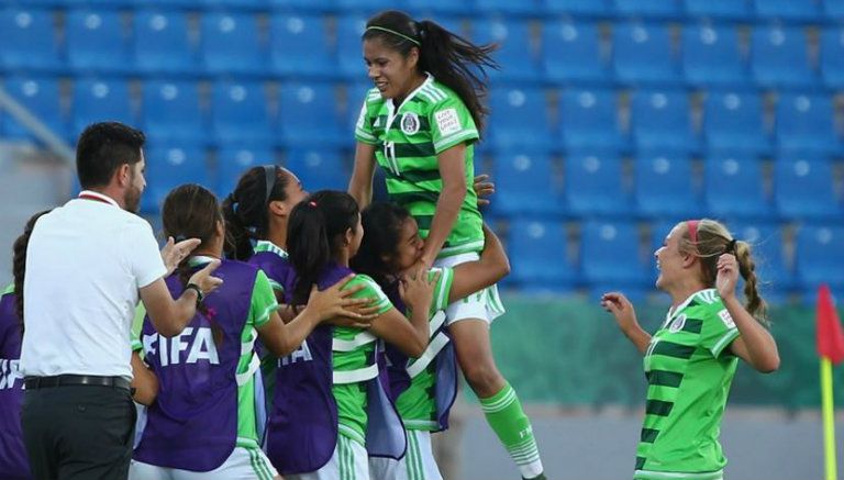 Tri femenil Sub 17 festeja una anotación