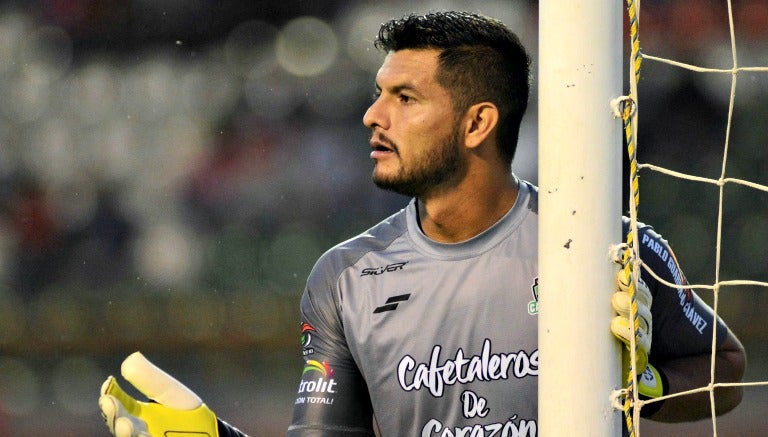 Alfredo Frausto en el duelo contra los Mineros de Zacatecas