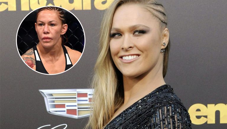 Ronda Rousey durante un evento 