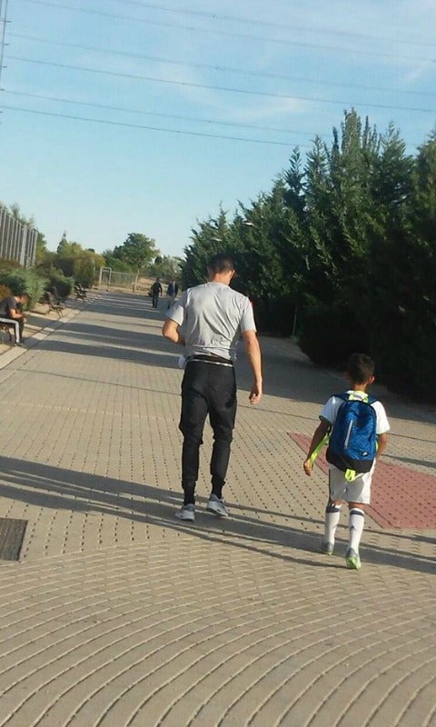 CR7 y su hijo Cristiano Jr