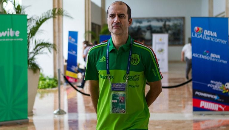 Guillermo Cantú en la reunión anual de Liga MX