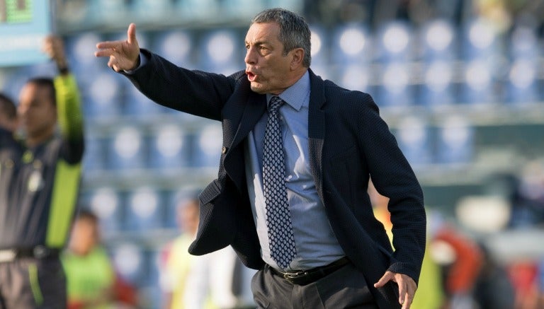 Tomás Boy en un partido de Cruz Azul