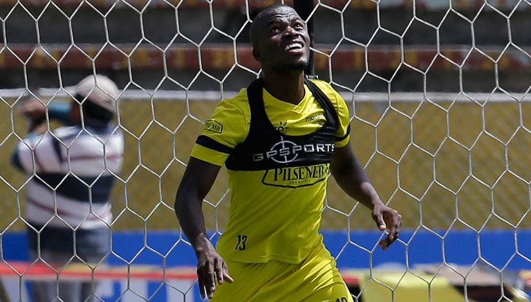 Enner Valencia en práctica de la selección de Ecuador