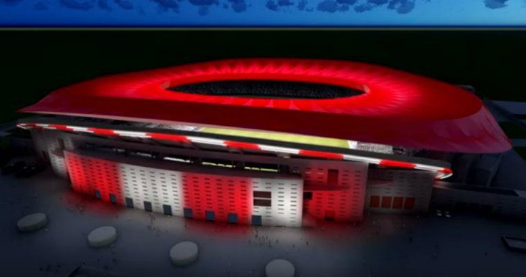 Nuevo estadio del Atlético de Madrid