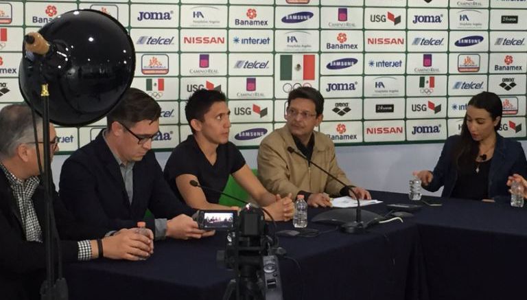 Ismael Hernández, en conferencia de prensa