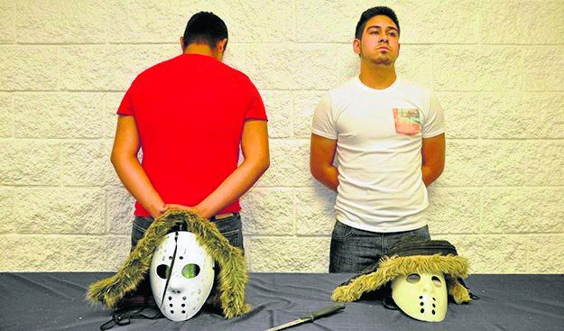 Sujetos que usaron máscaras de Jason