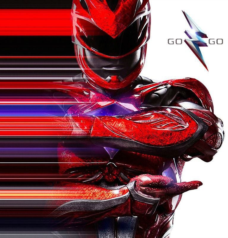 Póster del Power Ranger rojo