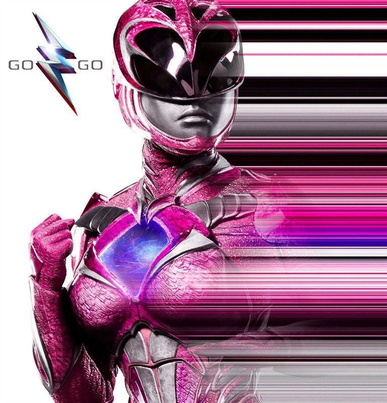 Póster del Power Ranger rosa