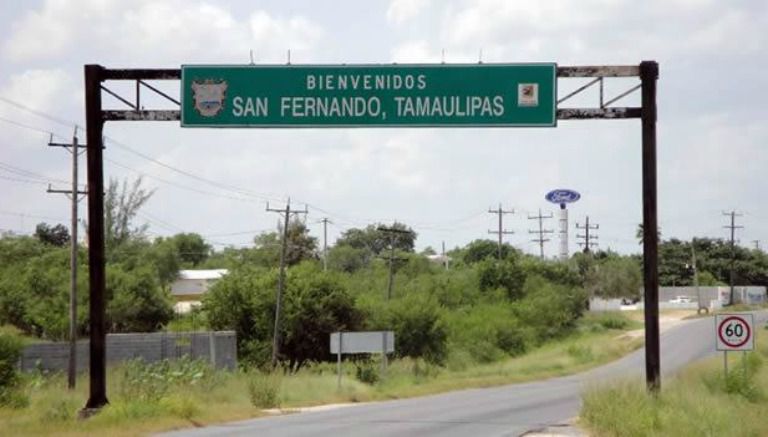 Entrada al municipio de San Fernando, Tamaulipas