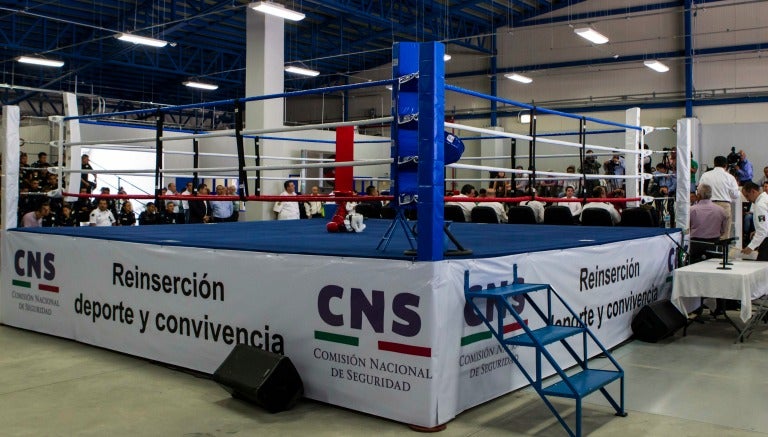 Así luce el ring del CNS