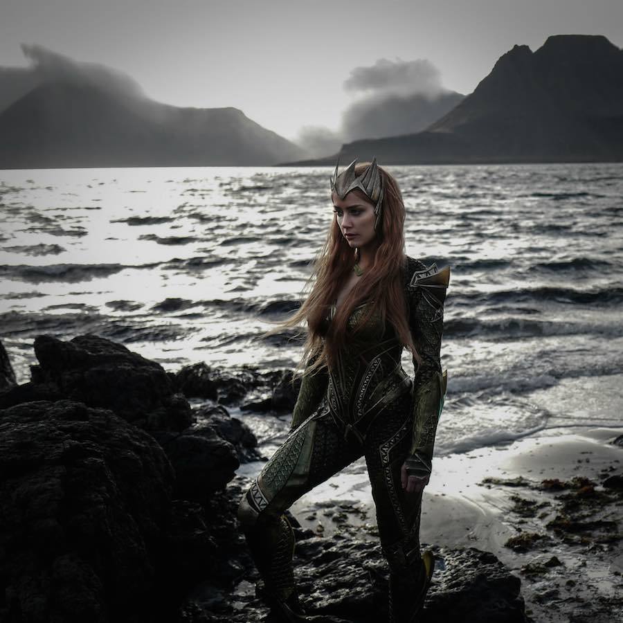  Amber Heard caracteriza a Mera en el Film  Aquaman