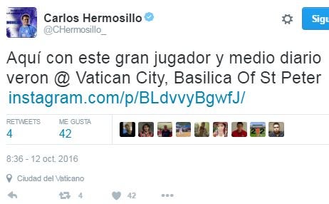 Hermosillo confunde a Brujita con Darío Verón 