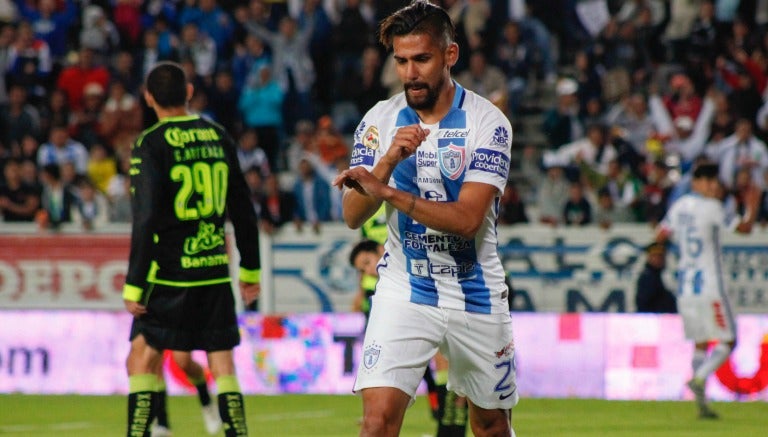 Jara, tras anotar su primer gol de la noche