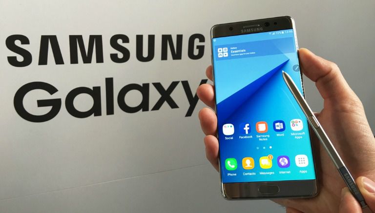 El Galaxy Note 7 de Samsung