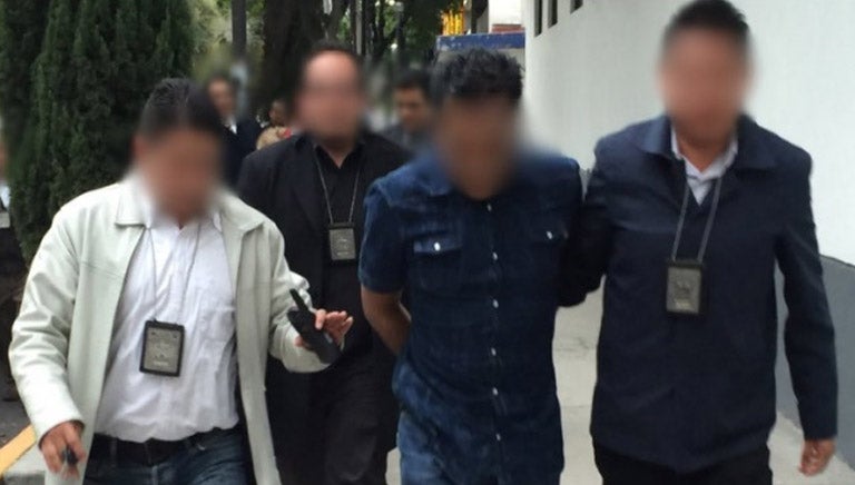 Presunto culpable detenido por la PGJ CDMX