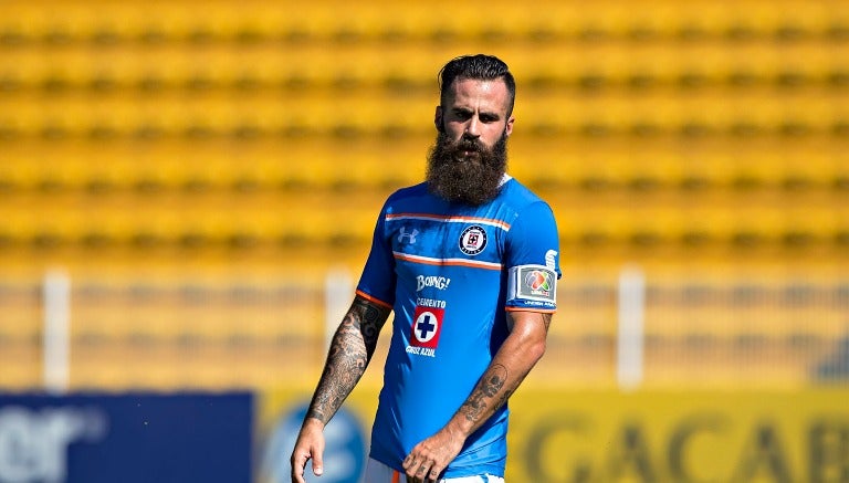 Marc Crosas durante el partido Sub 20 entre Dorados y Cruz Azul