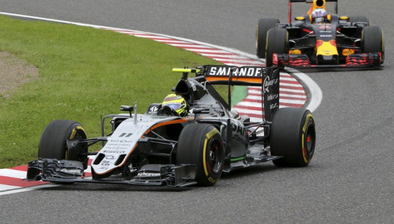 Sergio Pérez, durante GP de Estados Unidos 