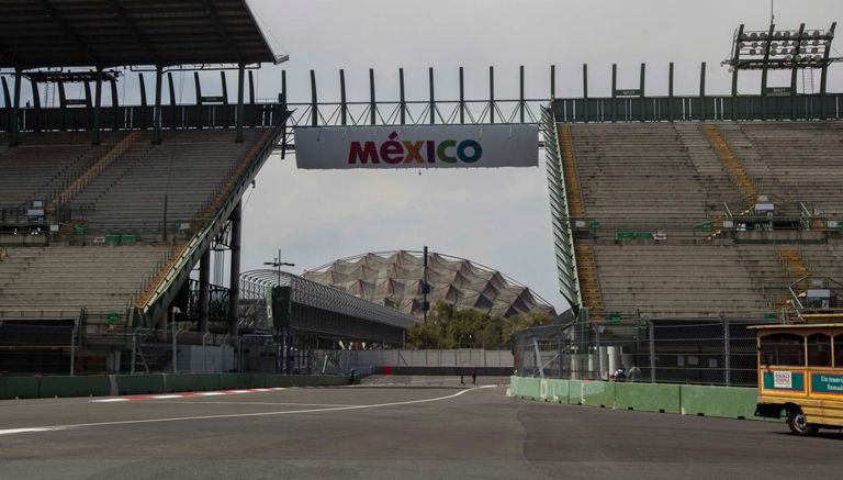 Vista del Autódromo Hermanos Rodríguez