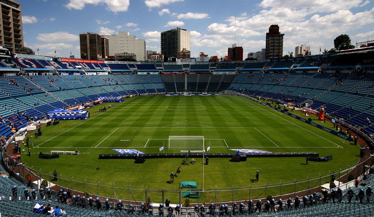 Vista aérea del Estadio Azul