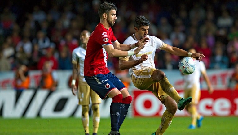 Rodrigo Noya y Eduardo Herrera durante el Clausura 2016