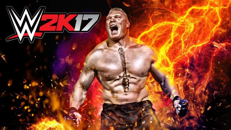 El póster del nuevo videojuego de la WWE