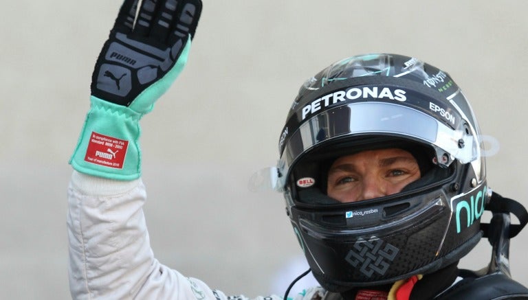 Nico Rosberg saluda a la afición mexicana