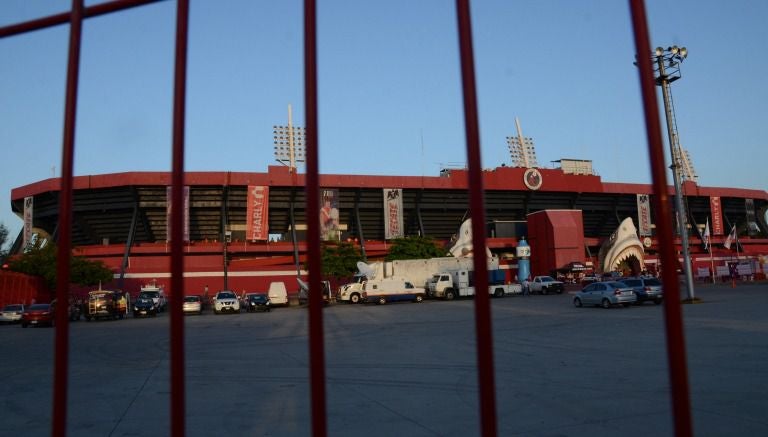 Imagen exterior del Estadio Luis 'Pirata' Fuente, de Tiburones Rojos de Veracruz