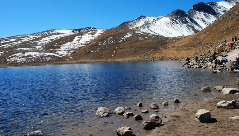 El cráter del Nevado de Toluca