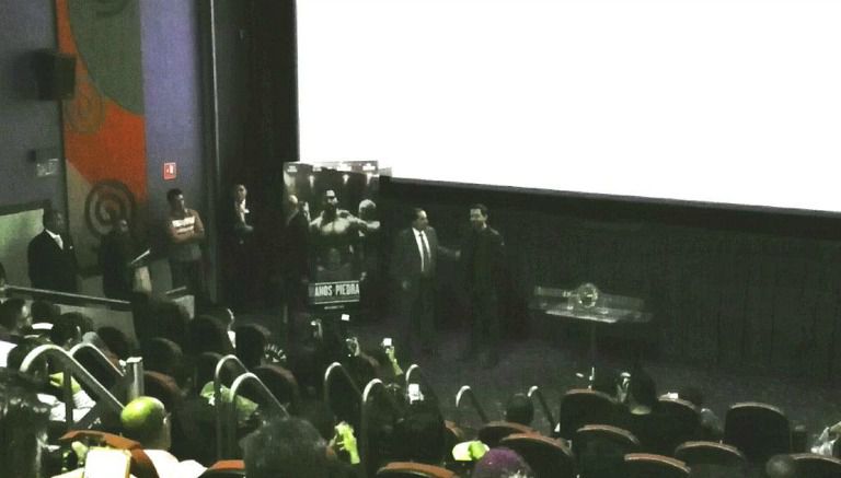 Edgar Ramírez en la Premiere de 'Manos de piedra'