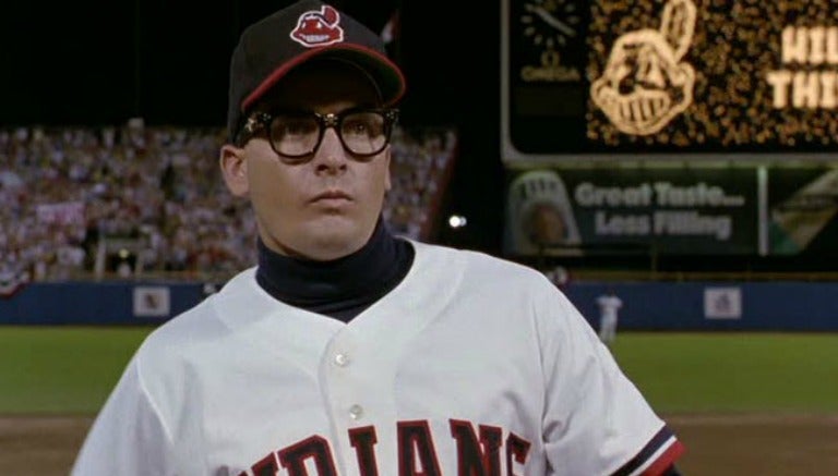 Charlie Sheen interpreta el personaje de Rick 'Wild Thing' Vaughn