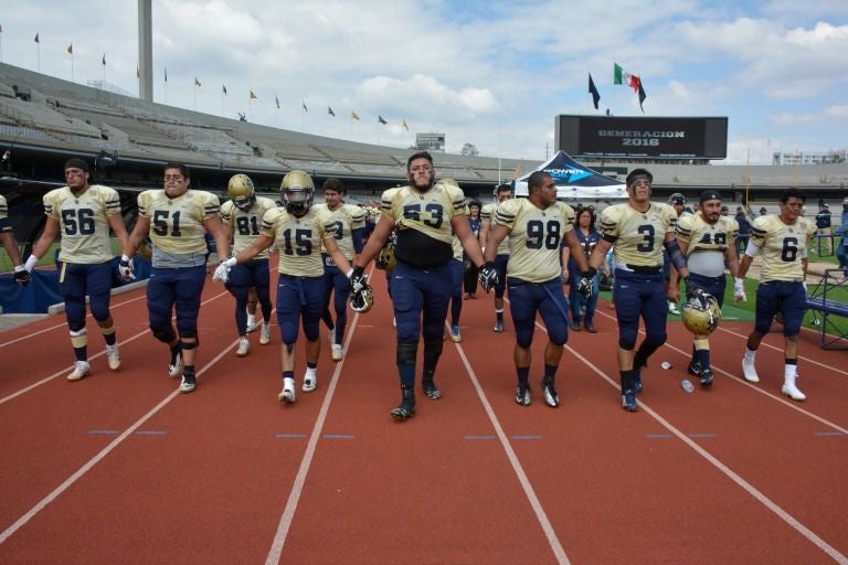 Jugadores de quinto año de Pumas CU