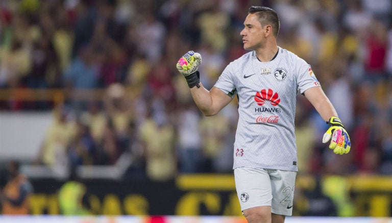 Moisés Muñoz festeja gol de América contra Atlas 