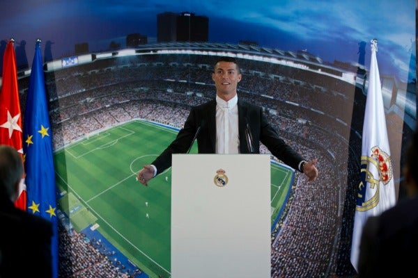 CR7 habla frente a la prensa sobre su extensión de contrato