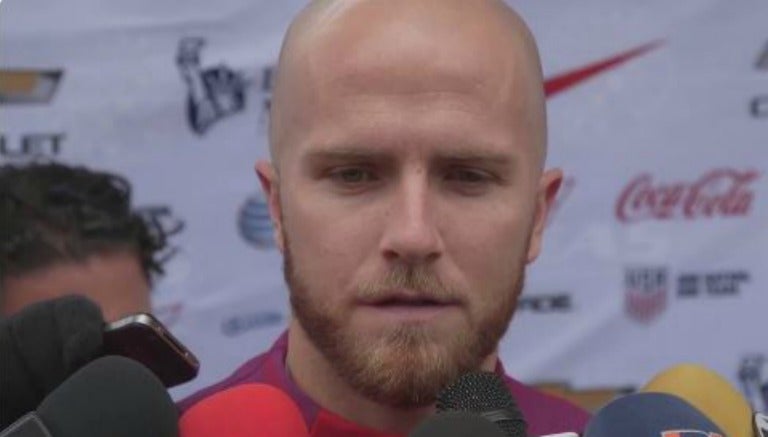 El capitán de Estados Unidos, Michael Bradley, en diálogo con periodistas