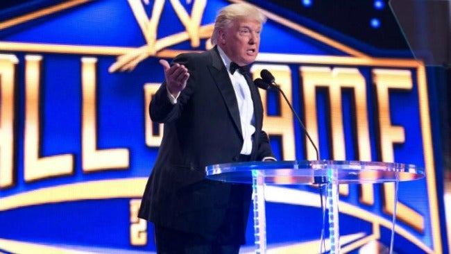 Donald Trump agradece a la WWE por la distinción 