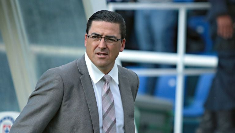 Joaquín Moreno durante la victoria del Cruz Azul contra el Pachuca