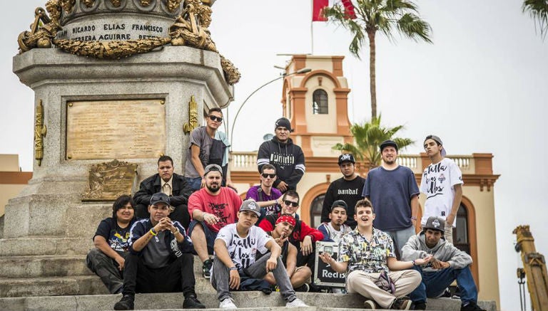 Los participantes de la Final Internacional de Freestyle en Perú