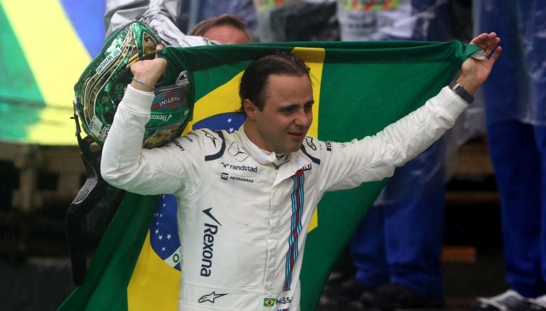 Felipe Massa se despide entre lágrimas del GP de Brasil