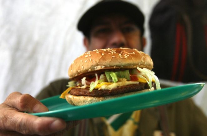 La hamburguesa, uno de los alimentos 'rápidos' más consumidos