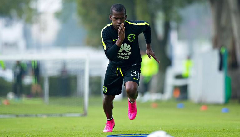 Darwin Quintero entrena con el América previo al duelo contra Pachuca