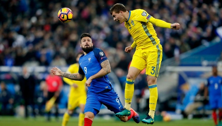 Francia enfrenta a Suecia en las Eliminatorias para el Mundial 2018