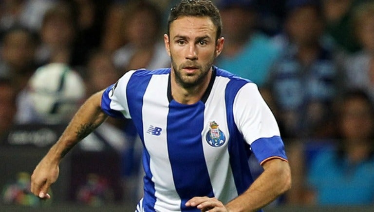 Layún, durante un partido del Porto