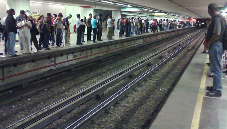 Estación del metro en la CDMX