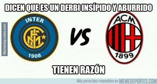 Pocas expectativas para el juego Milan vs Inter 