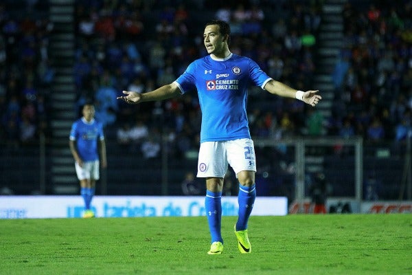 Eirck 'Cubo' Torres durante un partido de Copa Mx con Cruz Azul