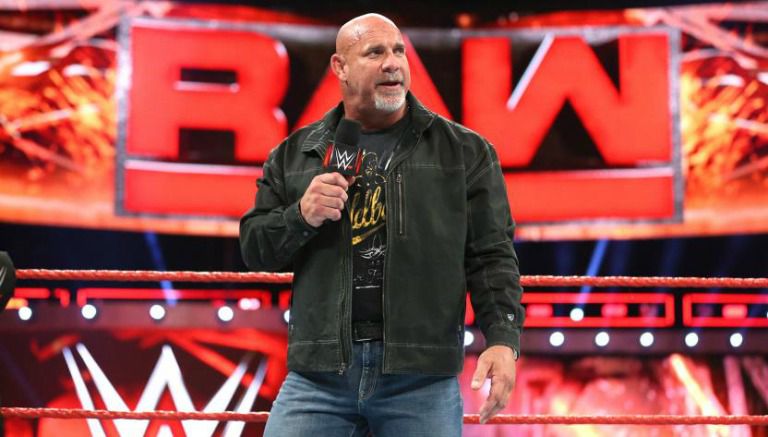 Bill Goldberg durante Monday Night Raw