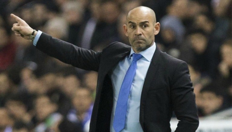 Paco Jémez dirige al Rayo Vallecano