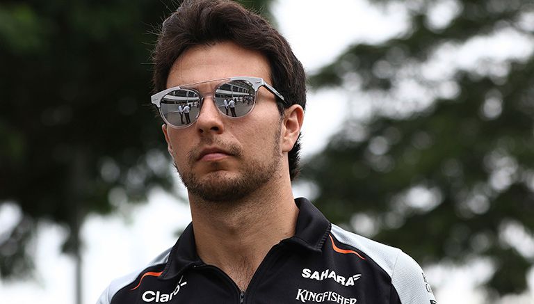 Sergio Pérez, piloto de Force India