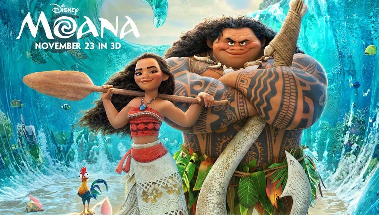 Póster de nueva cinta de Disney 'Moana'