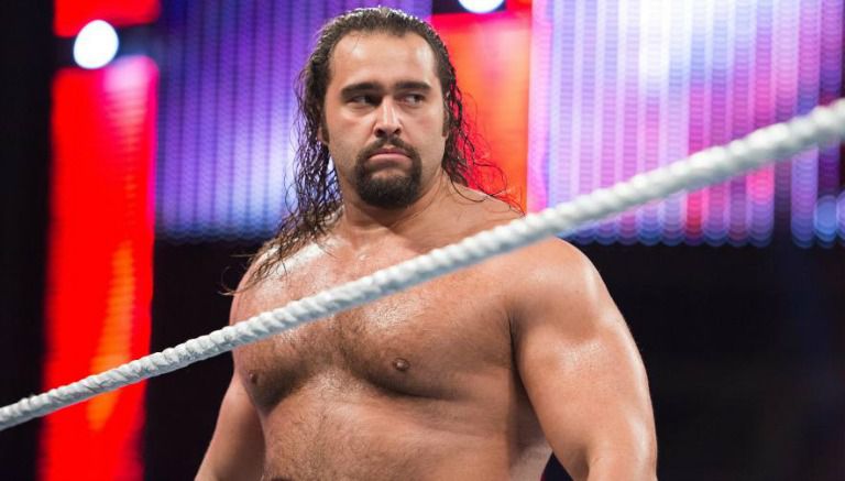 Rusev, la 'Bestia Búlgara', en una pelea de WWE